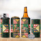 South Africa Christmas 4 in 1 Can Cooler Tumbler Patchwork Style