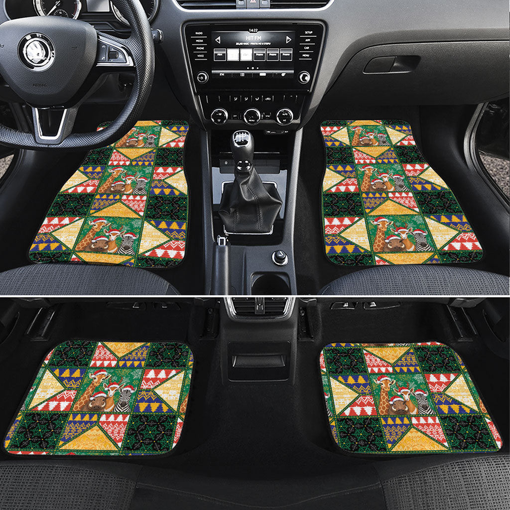 South Africa Christmas Car Mats Patchwork Style