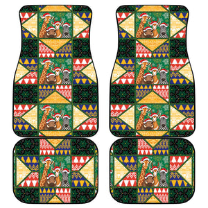 South Africa Christmas Car Mats Patchwork Style