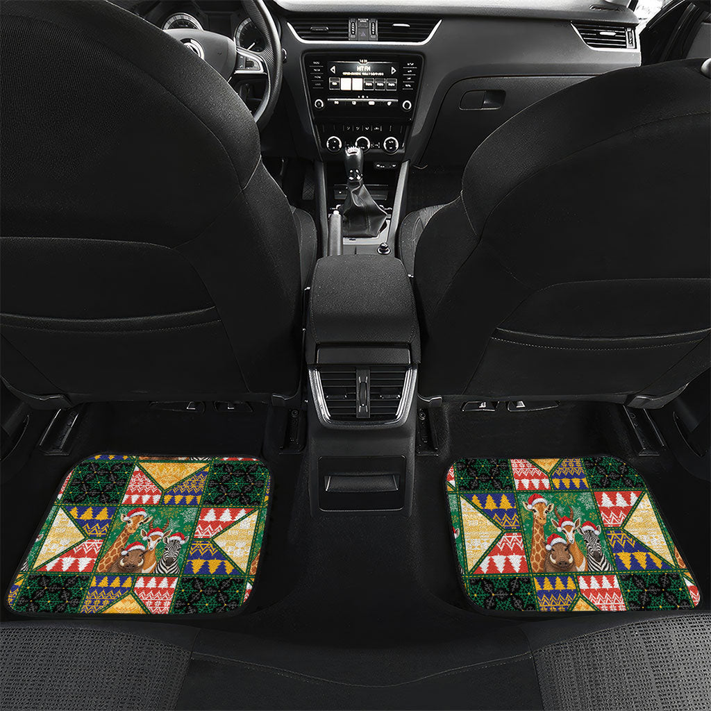 South Africa Christmas Car Mats Patchwork Style