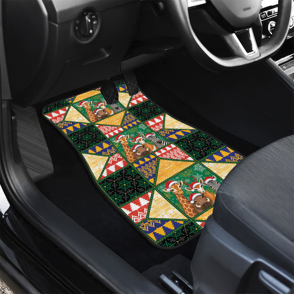 South Africa Christmas Car Mats Patchwork Style