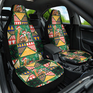 South Africa Christmas Car Seat Cover Patchwork Style