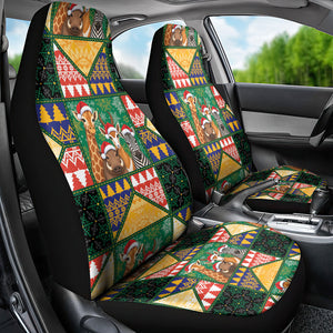 South Africa Christmas Car Seat Cover Patchwork Style