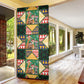 South Africa Christmas Door Cover Patchwork Style