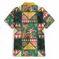 South Africa Christmas Hawaiian Shirt Patchwork Style