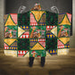 South Africa Christmas Hooded Blanket Patchwork Style