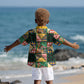 South Africa Christmas Kid Hawaiian Shirt Patchwork Style