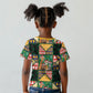 South Africa Christmas Kid T shirt Patchwork Style
