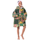 South Africa Christmas Kid Wearable Blanket Hoodie Patchwork Style