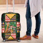 South Africa Christmas Luggage Cover Patchwork Style