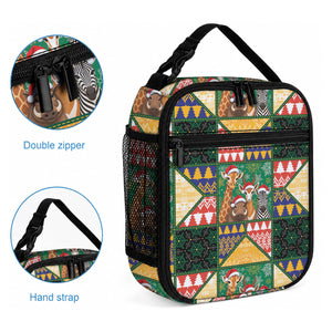South Africa Christmas Lunch Bag Patchwork Style