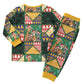 South Africa Christmas Pajama Set Patchwork Style