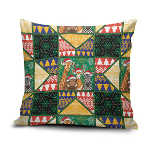 South Africa Christmas Pillow Cover Patchwork Style