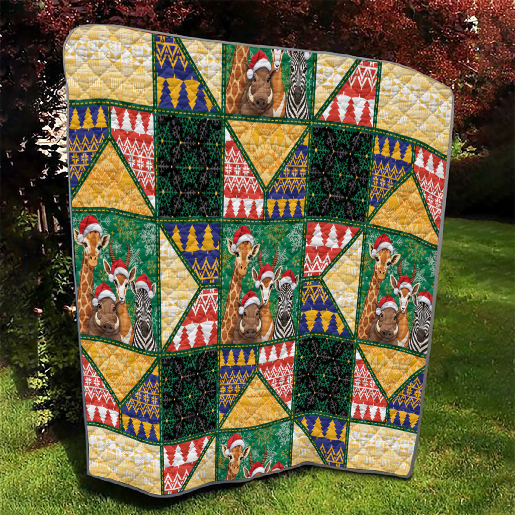 South Africa Christmas Quilt Patchwork Style