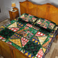South Africa Christmas Quilt Bed Set Patchwork Style
