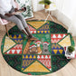 South Africa Christmas Round Carpet Patchwork Style