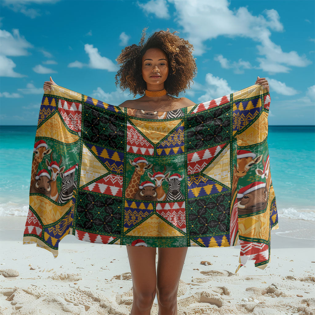 South Africa Christmas Sarong Patchwork Style