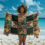 South Africa Christmas Sarong Patchwork Style