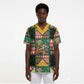 South Africa Christmas Scrub Top Patchwork Style