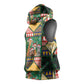 South Africa Christmas Sleeveless Hoodie Patchwork Style