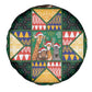 South Africa Christmas Spare Tire Cover Patchwork Style