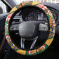 South Africa Christmas Steering Wheel Cover Patchwork Style