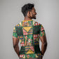 South Africa Christmas T shirt Patchwork Style
