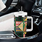 South Africa Christmas Tumbler With Handle Patchwork Style