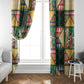South Africa Christmas Window Curtain Patchwork Style