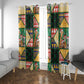 South Africa Christmas Window Curtain Patchwork Style