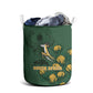 South Africa Rugby Pride Laundry Basket Springbok With King Protea