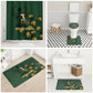 South Africa Rugby Pride Bathroom Set Springbok With King Protea