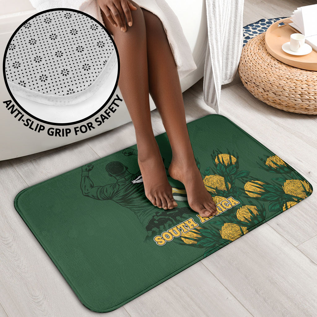 South Africa Rugby Pride Bathroom Set Springbok With King Protea