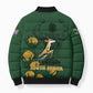 South Africa Rugby Pride Bomber Puffer Jacket Springbok With King Protea