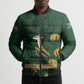 South Africa Rugby Pride Bomber Puffer Jacket Springbok With King Protea