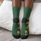 South Africa Rugby Pride Crew Socks Springbok With King Protea
