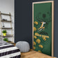 South Africa Rugby Pride Door Cover Springbok With King Protea