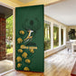South Africa Rugby Pride Door Cover Springbok With King Protea