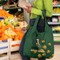 South Africa Rugby Pride Grocery Bag Springbok With King Protea
