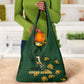 South Africa Rugby Pride Grocery Bag Springbok With King Protea