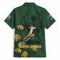 South Africa Rugby Pride Hawaiian Shirt Springbok With King Protea