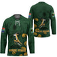 South Africa Rugby Pride Hockey Jersey Springbok With King Protea