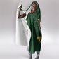South Africa Rugby Pride Hooded Blanket Springbok With King Protea