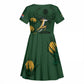 South Africa Rugby Pride Kid Short Sleeve Dress Springbok With King Protea