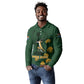 South Africa Rugby Pride Long Sleeve Polo Shirt Springbok With King Protea