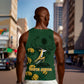 South Africa Rugby Pride Men Tank Top Springbok With King Protea