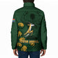 South Africa Rugby Pride Padded Jacket Springbok With King Protea