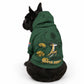 South Africa Rugby Pride Pet Hoodie Springbok With King Protea