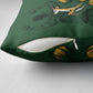 South Africa Rugby Pride Pillow Cover Springbok With King Protea