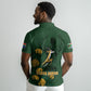 South Africa Rugby Pride Polo Shirt Springbok With King Protea